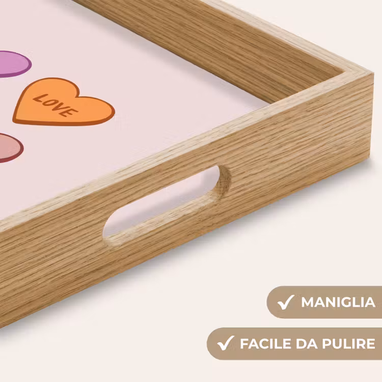 Vassoio - Cuori - Pastello - Amore - Madre — 8