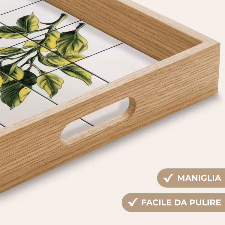 Vassoio - Limone - Decorazione - Rami — 8