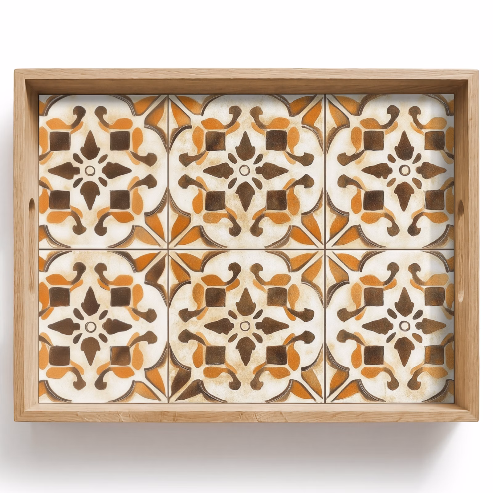 Vassoio - Vintage - Spagnolo - Decorazione - Ceramica — 1