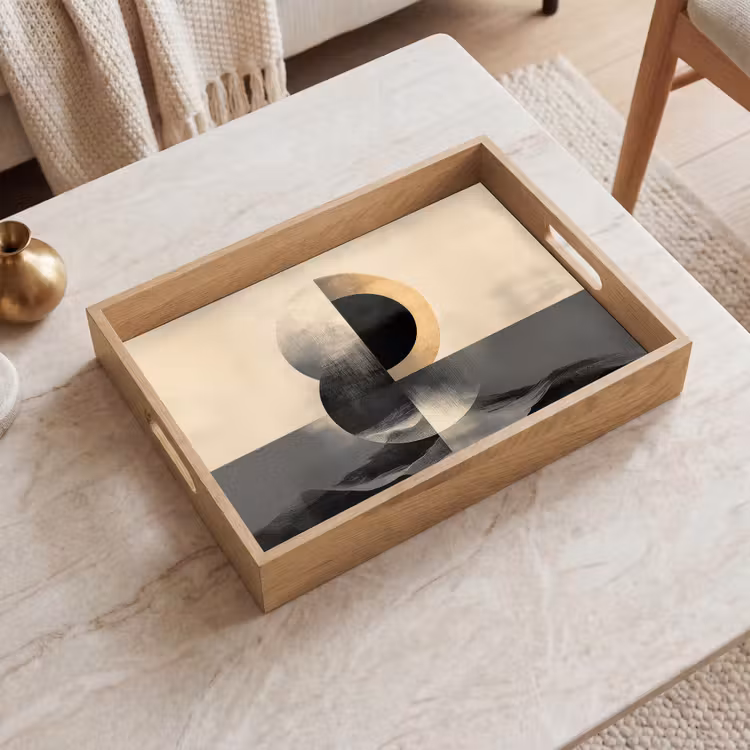 Vassoio - Cerchi - Ombra - Astratto — 2