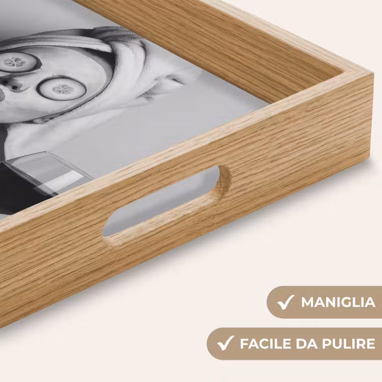 Vassoio - Donna - Maschera - Vino - Sigaretta — 8