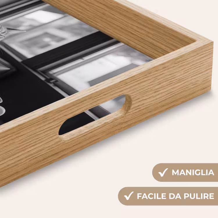 Vassoio - Gatto - Caffè - Pane - Nero — 8