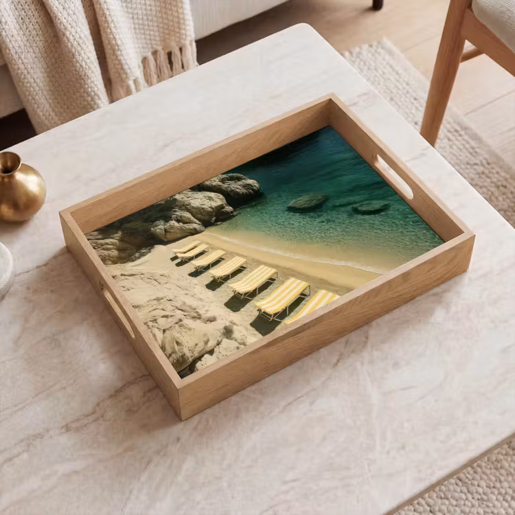 Vassoio - Lettini - Mare - Pietre - Baia — 2