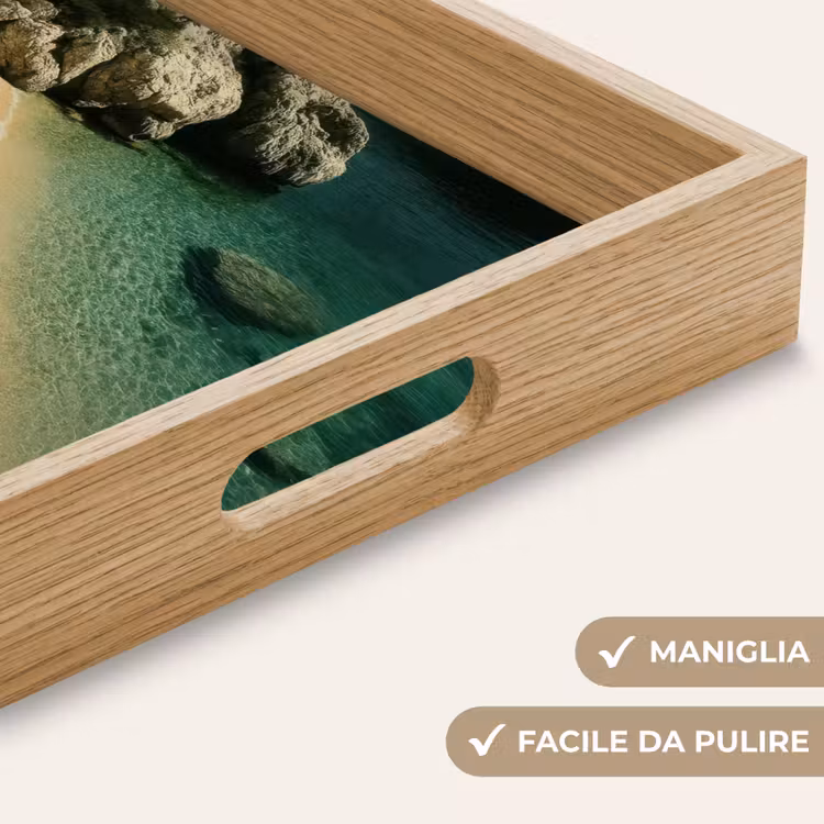 Vassoio - Lettini - Mare - Pietre - Baia — 8
