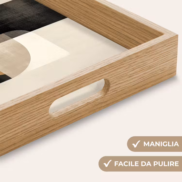 Vassoio - Moderno - Quadrato - Forme — 8