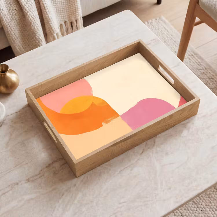 Vassoio - Forme - Astratte - Colorate — 2