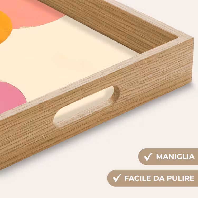 Vassoio - Forme - Astratte - Colorate — 8