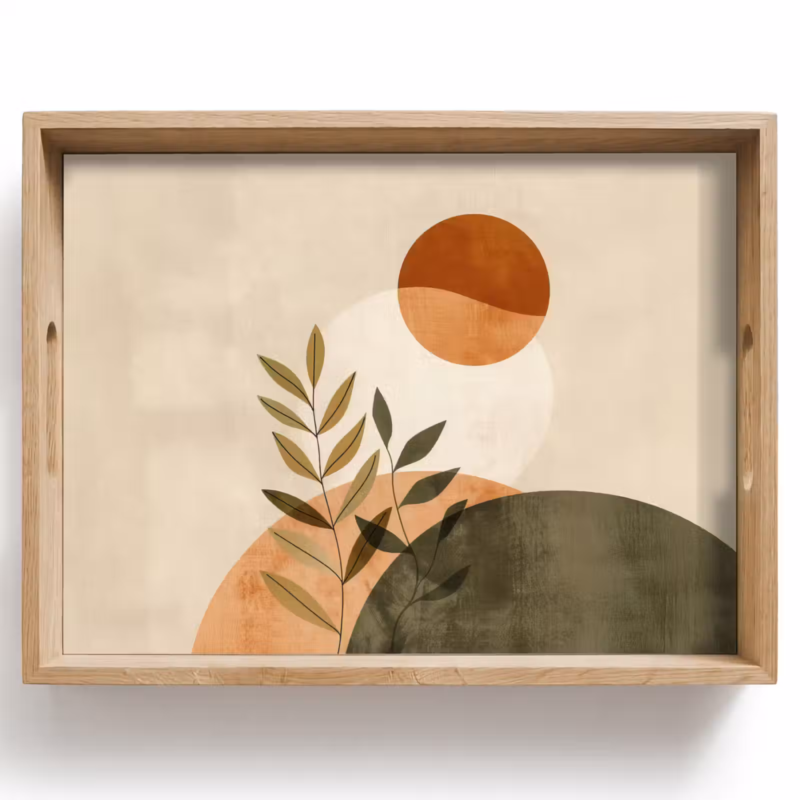 Vassoio - Rami - Forme - Astratto — 1