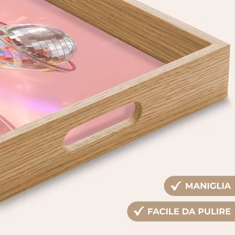 Vassoio - Bicchiere da Martini - Discoball - Punti luce scintillanti — 8
