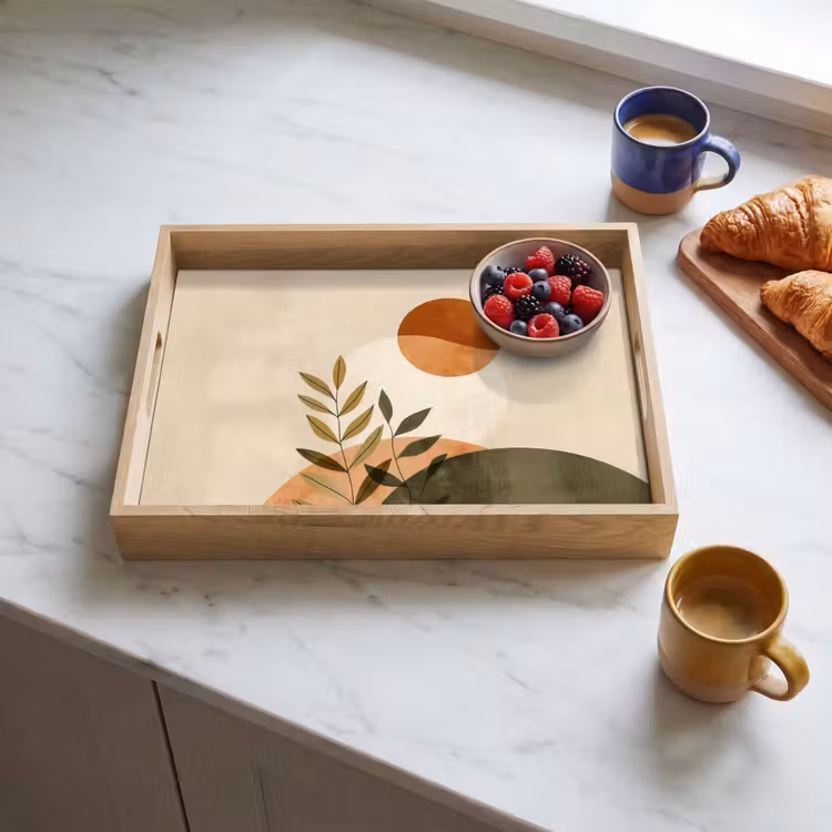Vassoio - Rami - Forme - Astratto — 3