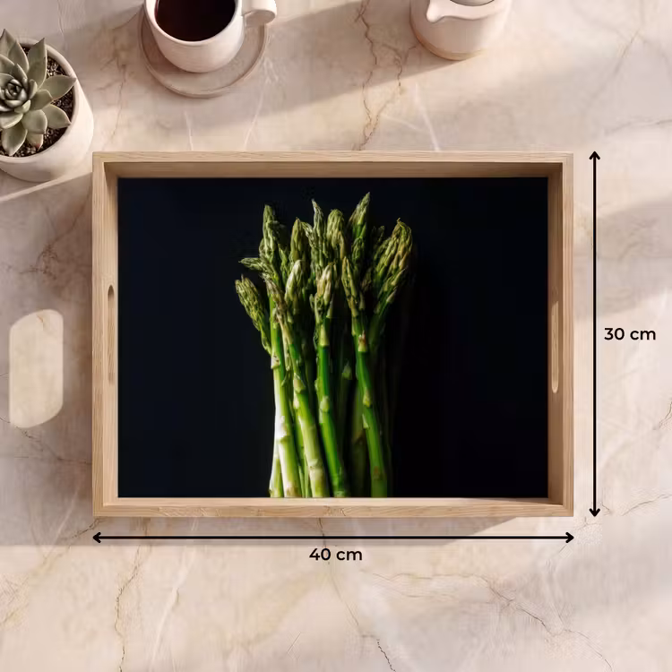 Vassoio - Asparagi - verde brillante — 7