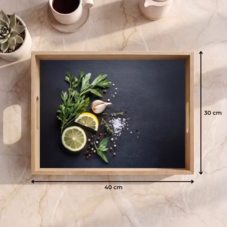 Vassoio - Ingredienti freschi - Composizione - Artistico — 7