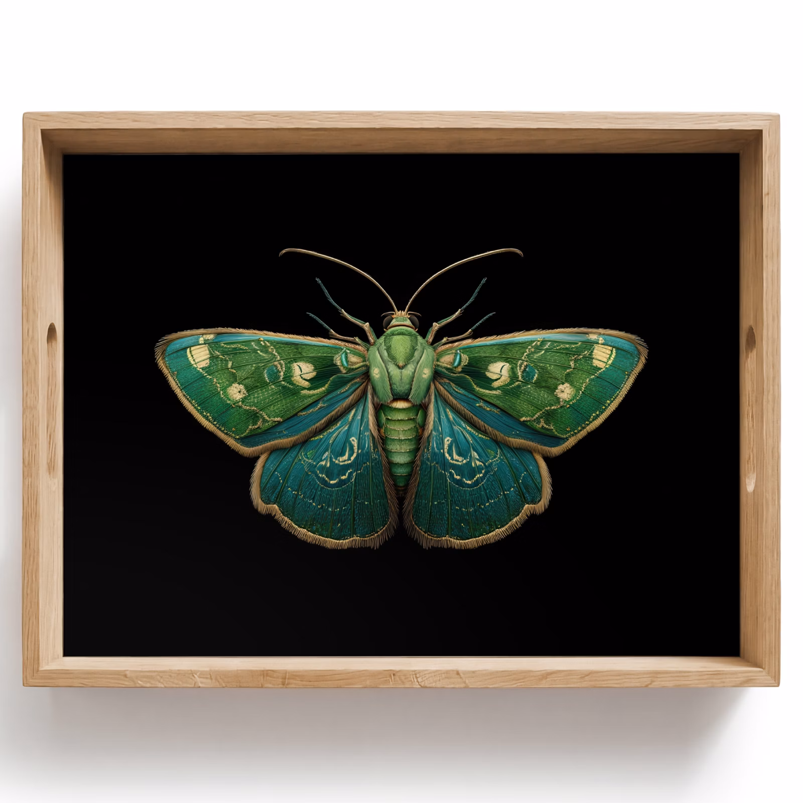 Vassoio - Falena - Vibrante - Verde — 1