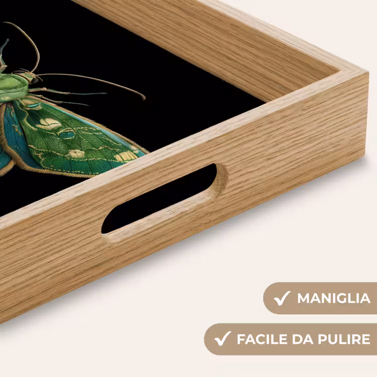 Vassoio - Falena - Vibrante - Verde — 8