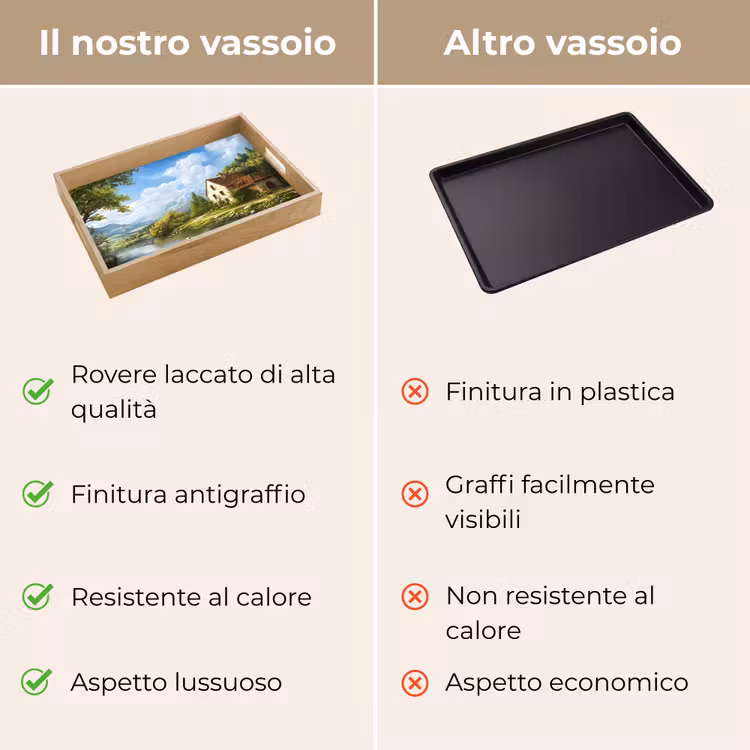 Vassoio - Cigno - Alberi - Riposo — 9
