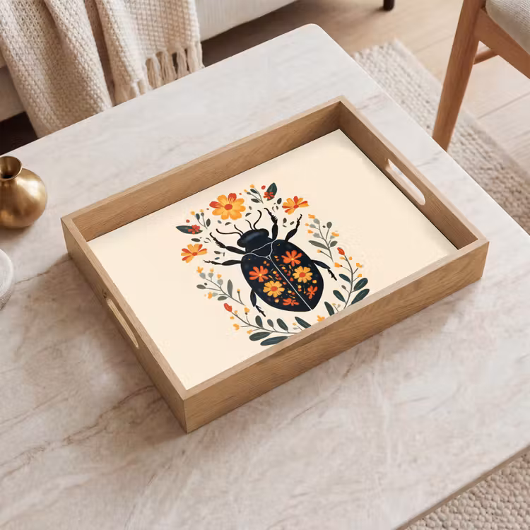 Vassoio - Fiori - Arancio - Piante - Ornamentali — 2
