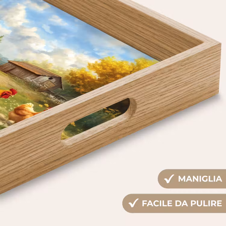 Vassoio - Polli - Tranquillità rurale - Natura — 8