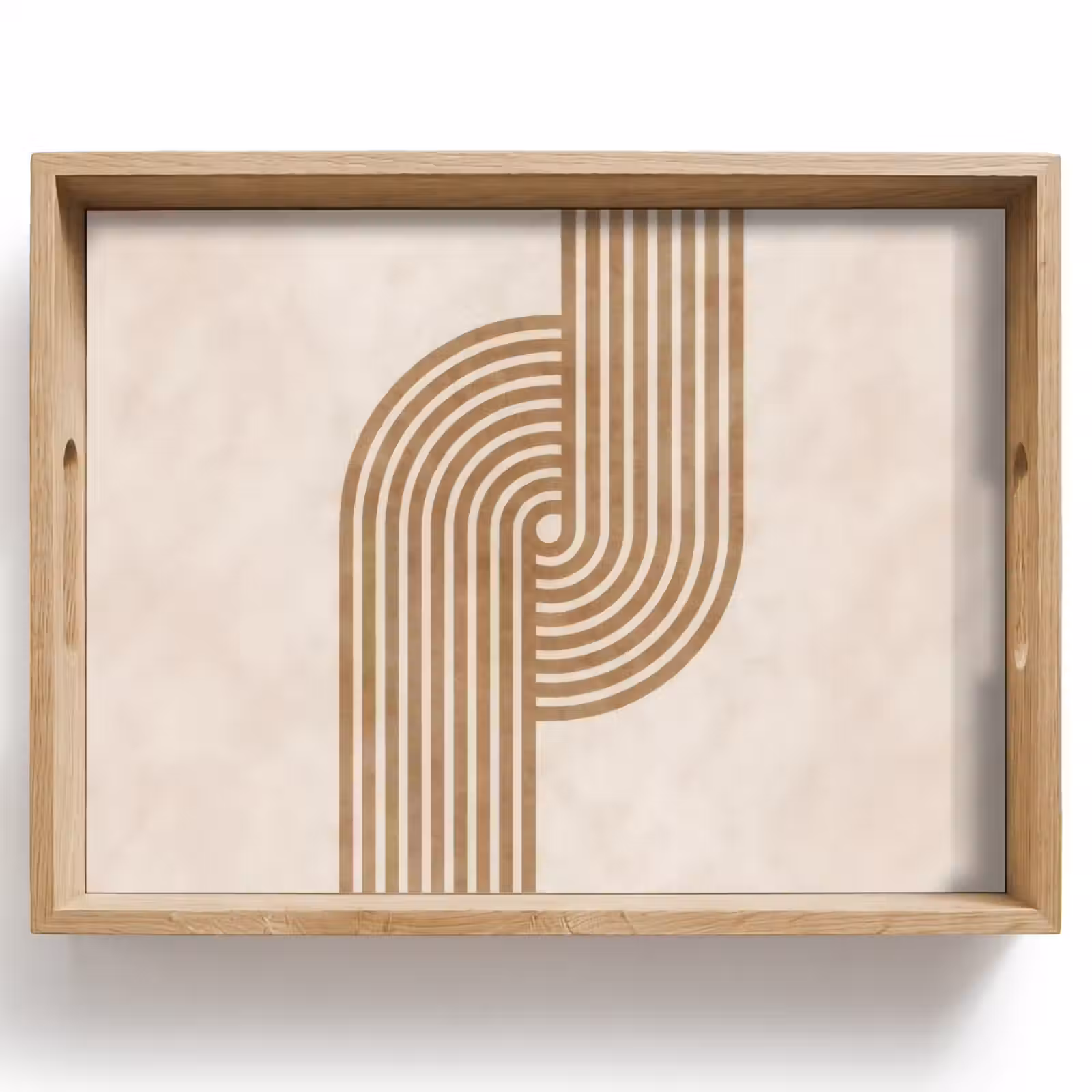 Vassoio - Curva simmetrica - Color rame — 1