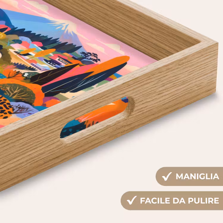 Vassoio - Cima bianca - Moderno - Colorato — 8