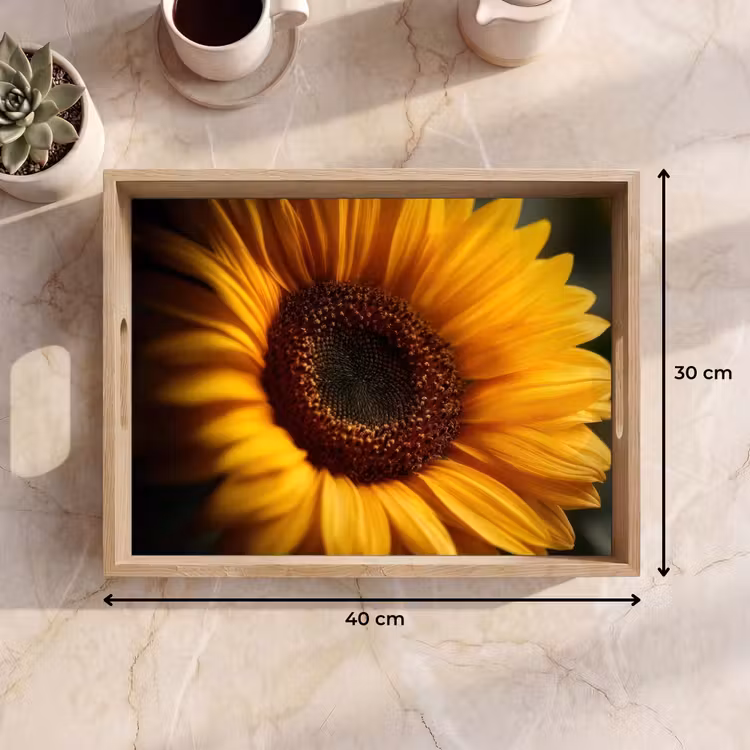 Vassoio - Giallo - Girasole - Estate — 7