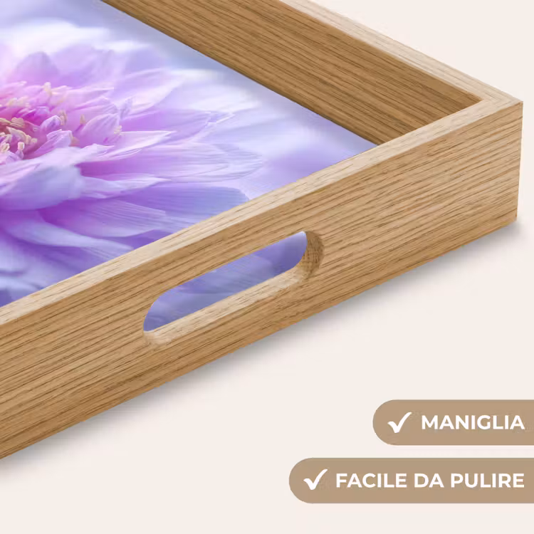 Vassoio - Viola - Dalia - Sognante — 8