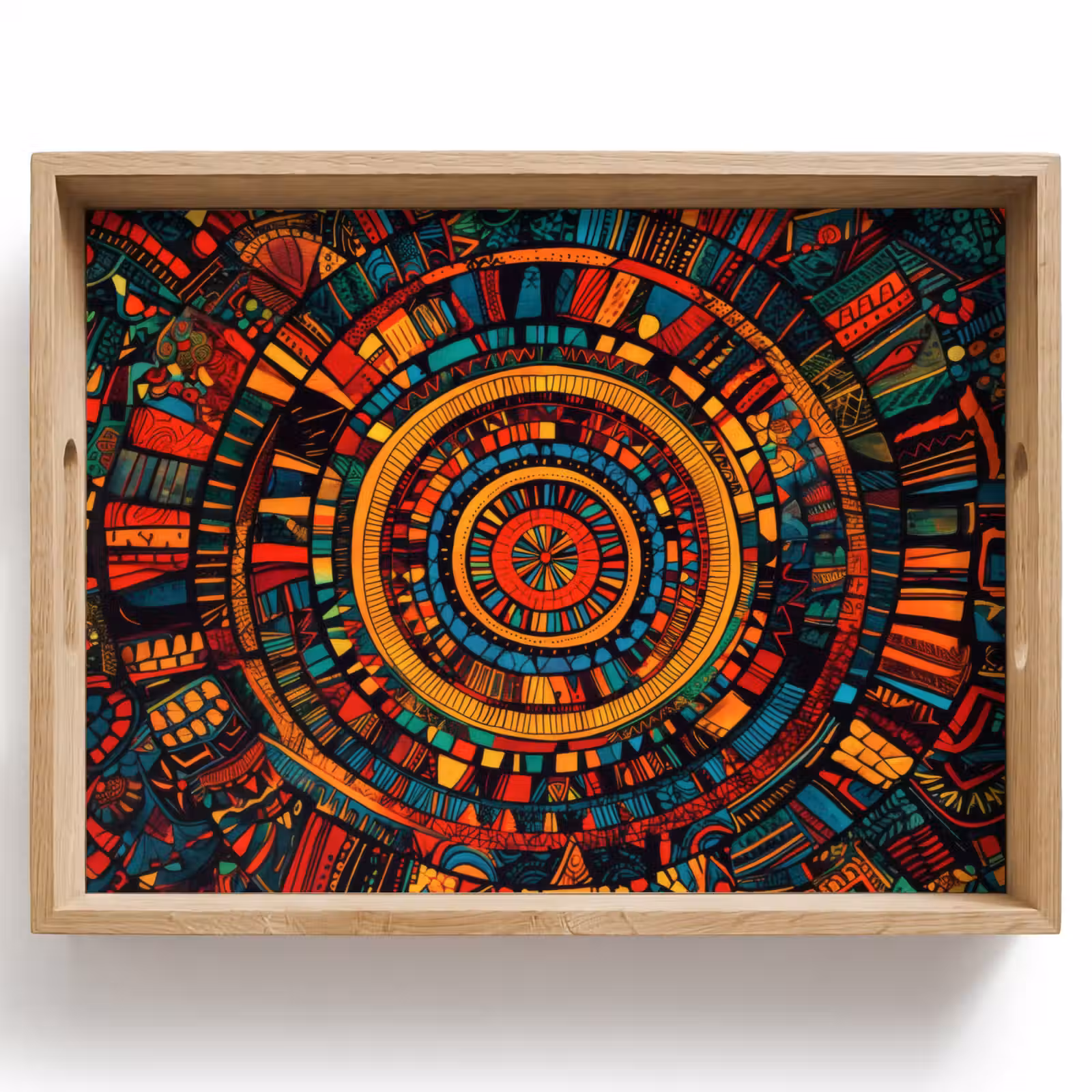 Vassoio - Mandala - Cerchi - Modelli — 1