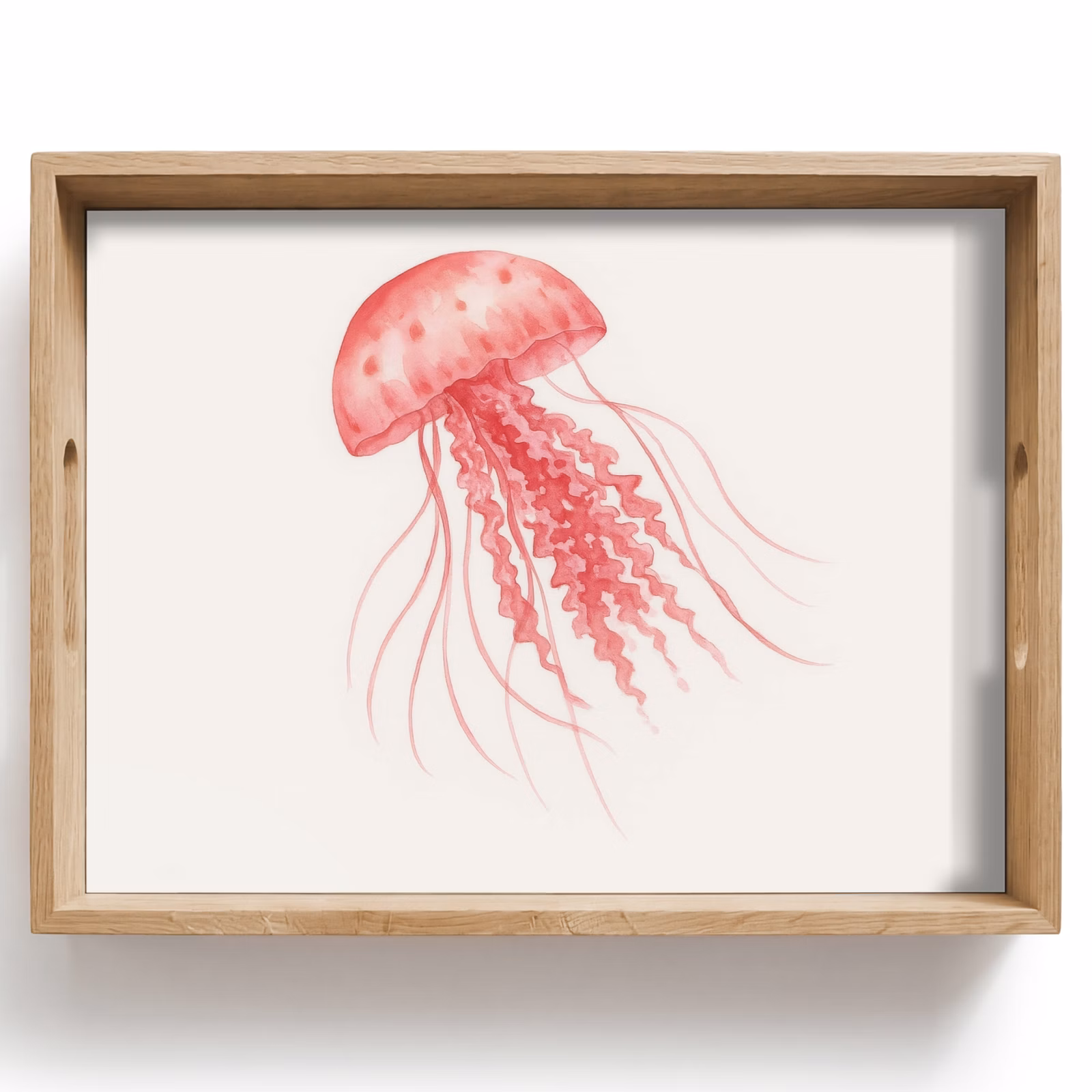 Vassoio - Medusa - Tentacoli - Rosa — 1