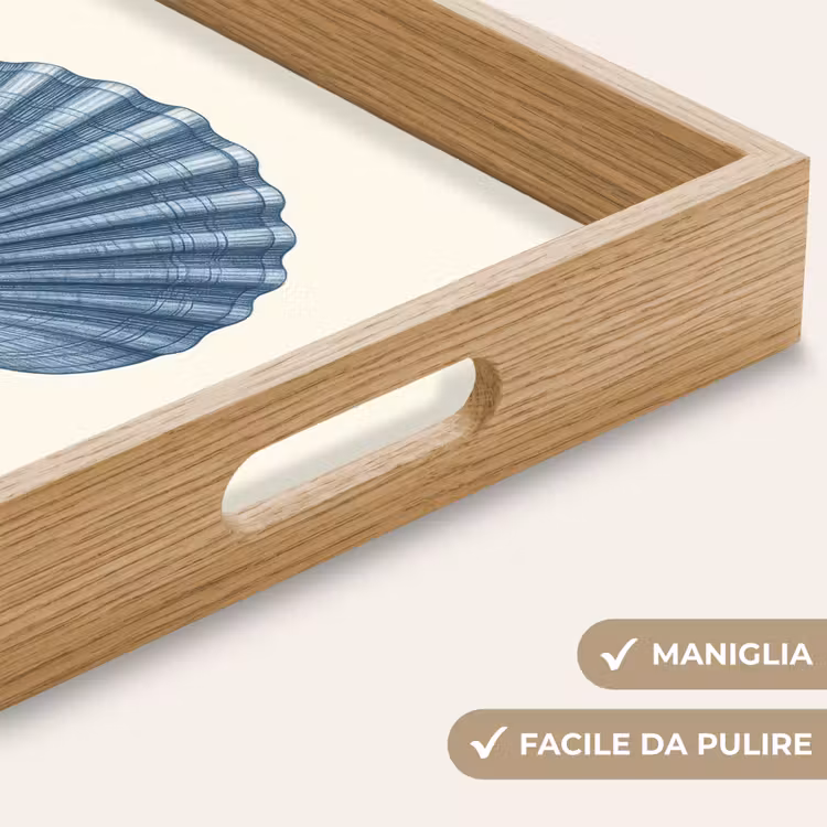 Vassoio - Costola - Blu - Guscio — 8