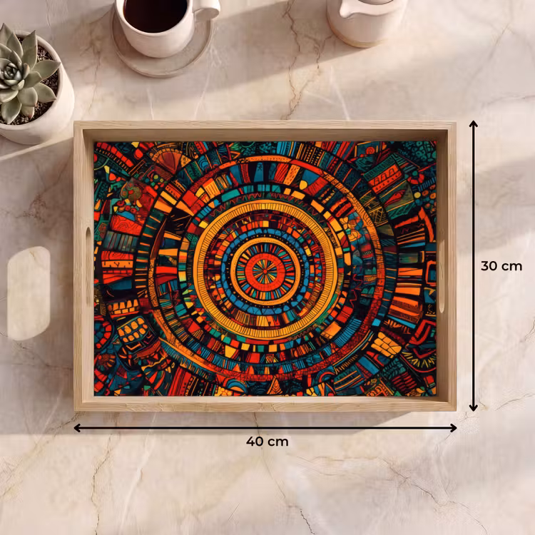 Vassoio - Mandala - Cerchi - Modelli — 7