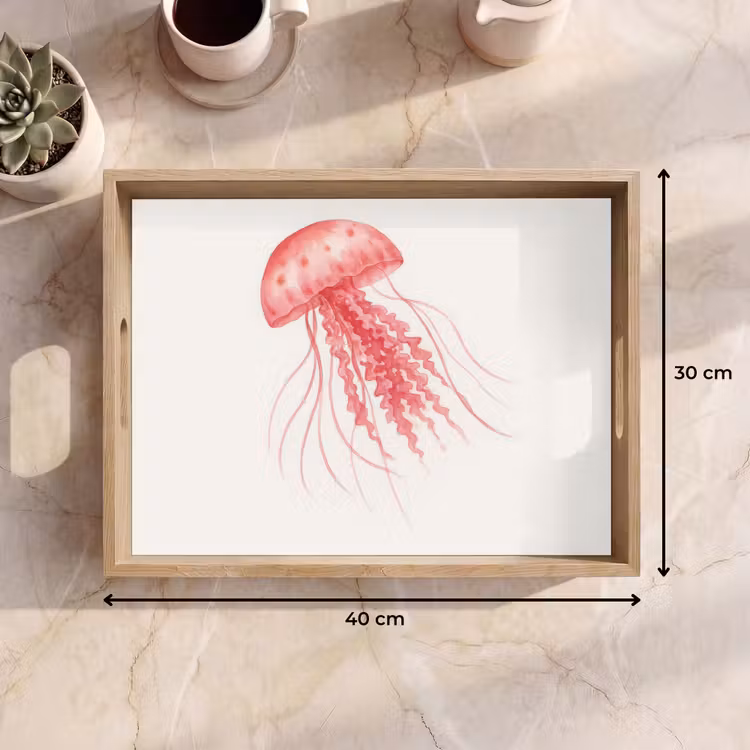 Vassoio - Medusa - Tentacoli - Rosa — 7