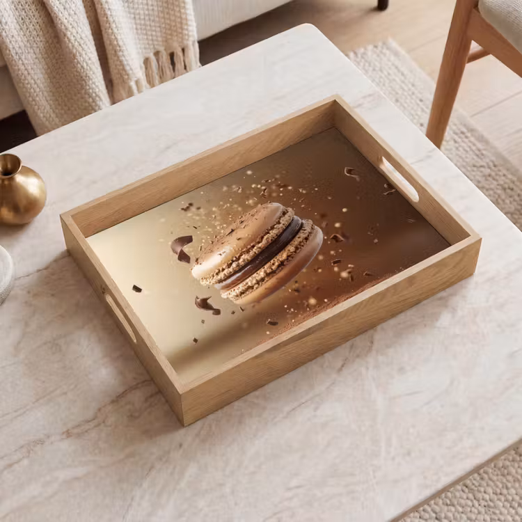 Vassoio - Cioccolato - Macaron - Cibo - Caramelle — 2