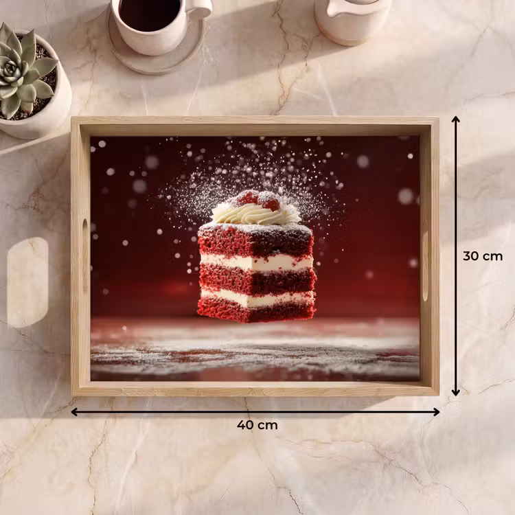 Vassoio - Red - Velvet - Cake - Food — 7