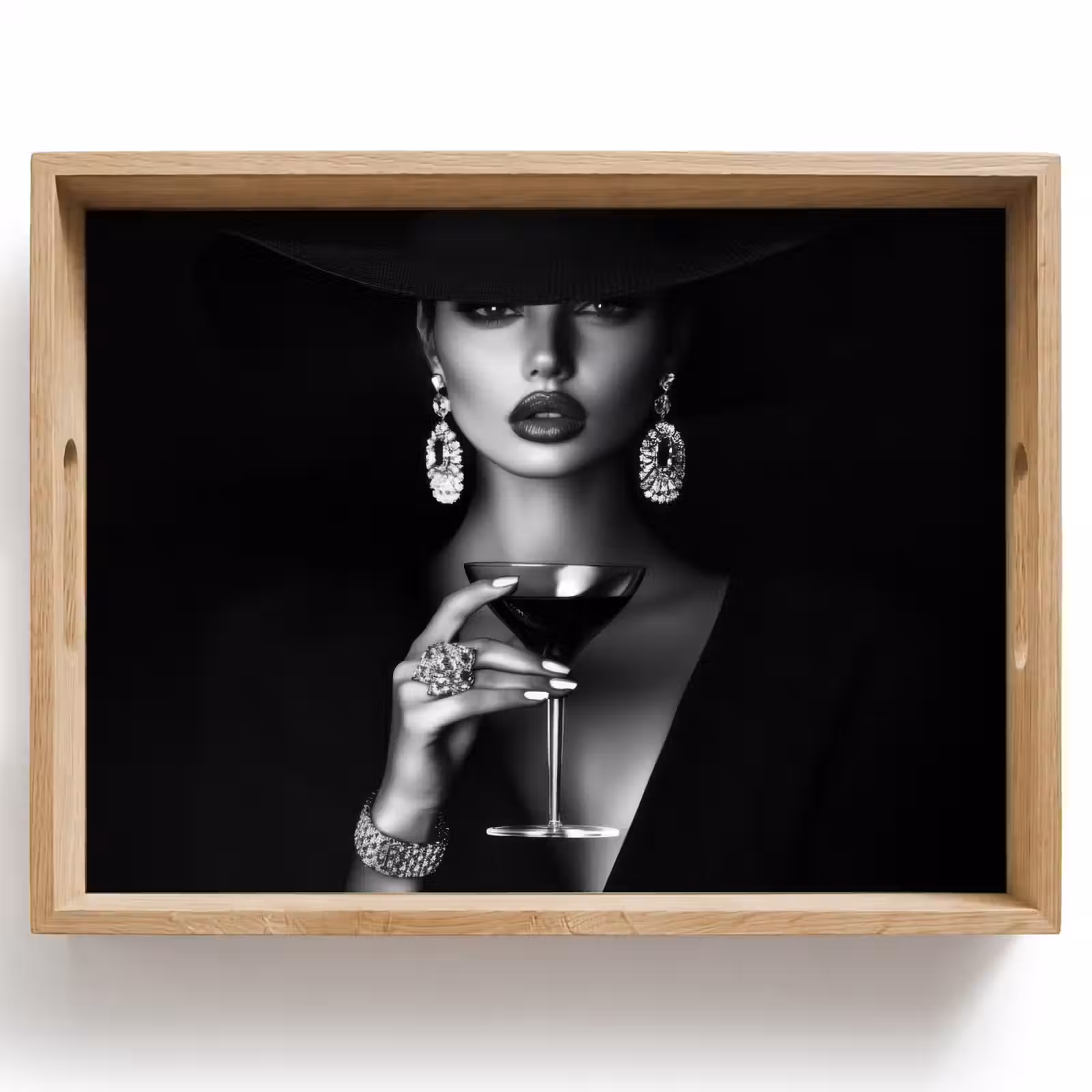 Vassoio - Donna - Cocktail - Chic — 1
