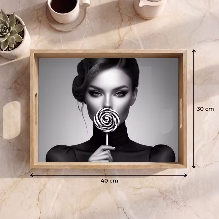 Vassoio - Donna - Lolly - Nero — 7