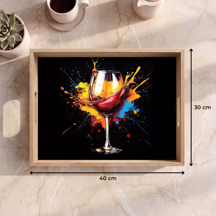 Vassoio - Vino - Bicchiere - Graffiti - Bevanda - Rosso - Vernice — 7