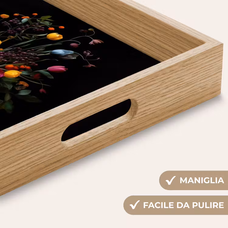 Vassoio - Classico - Vaso - Bouquet - Fiori — 8