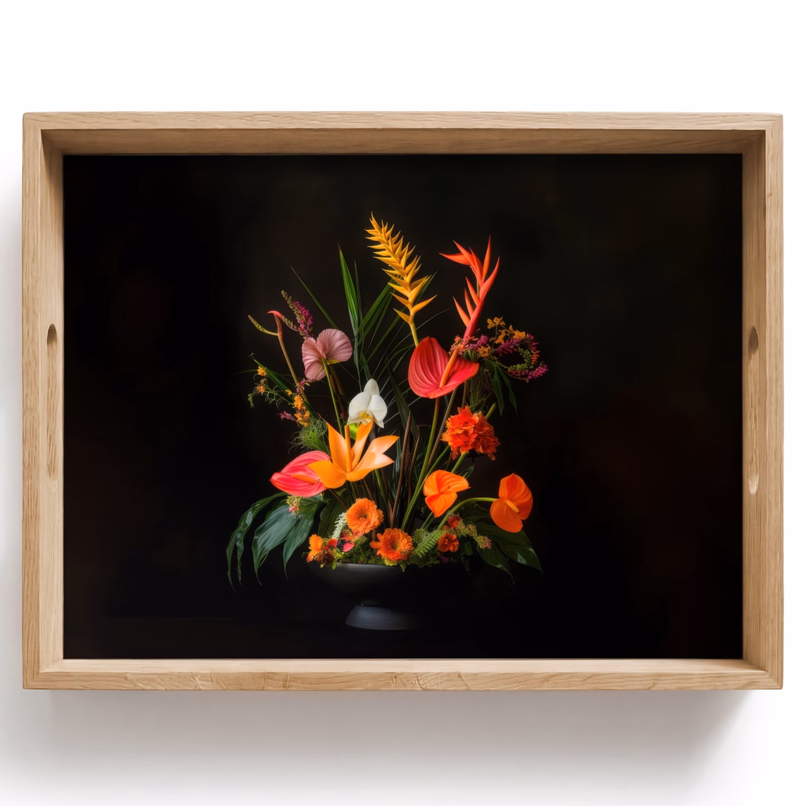 Vassoio - Ciotola - Bouquet - Fiori — 1