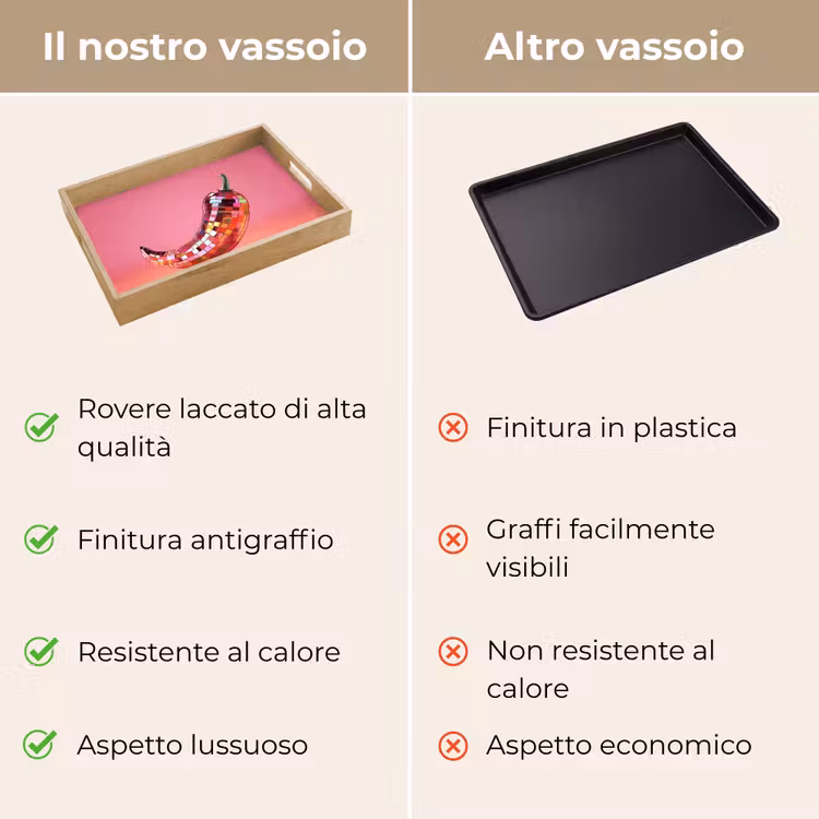 Vassoio - Pepe - Disco - Rosso - Glitter — 9