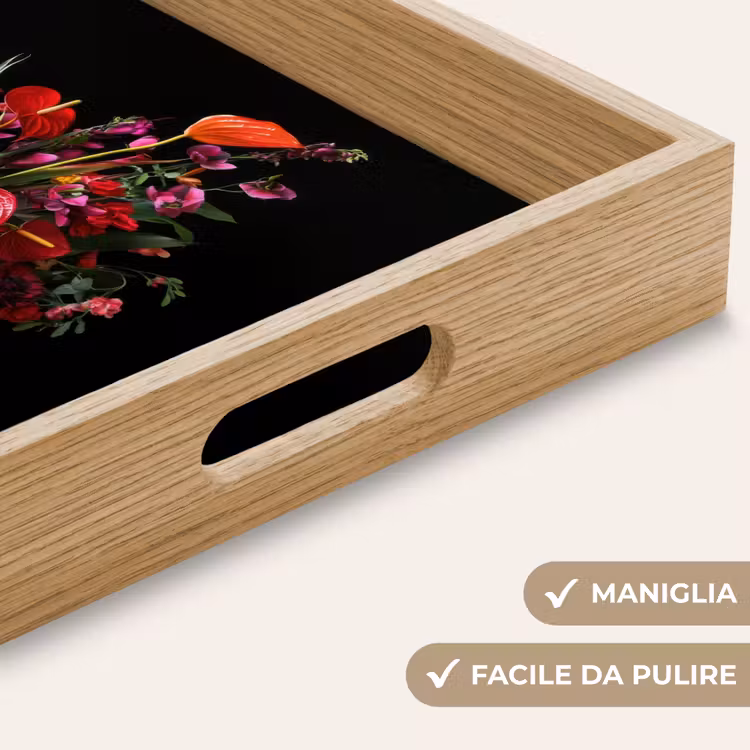 Vassoio - Fiori - Bouquet - Ornamentali — 8