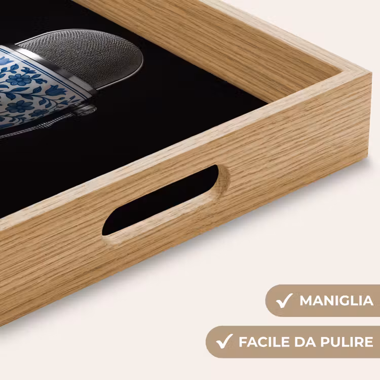 Vassoio - Microfono - Blu Delft - Musica — 8