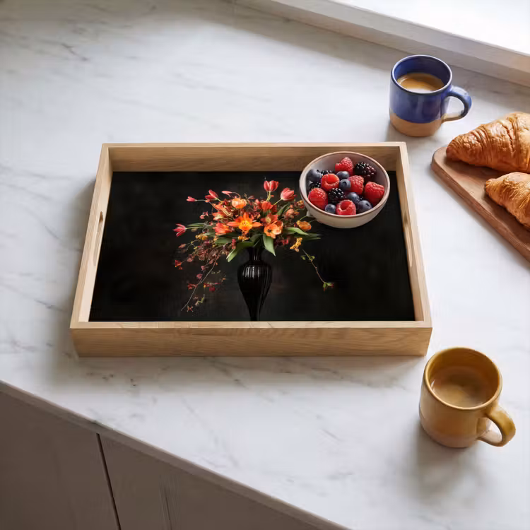 Vassoio - Ornamentale - Bouquet - Vaso — 3