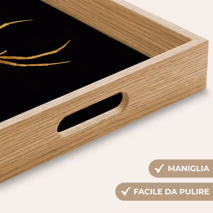 Vassoio - Ragno - Oro - Minimalista - Gambe — 8