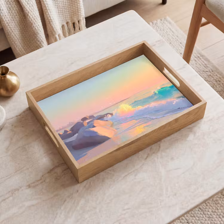 Vassoio - Luce estiva - Spiaggia - Accenti frizzanti — 2