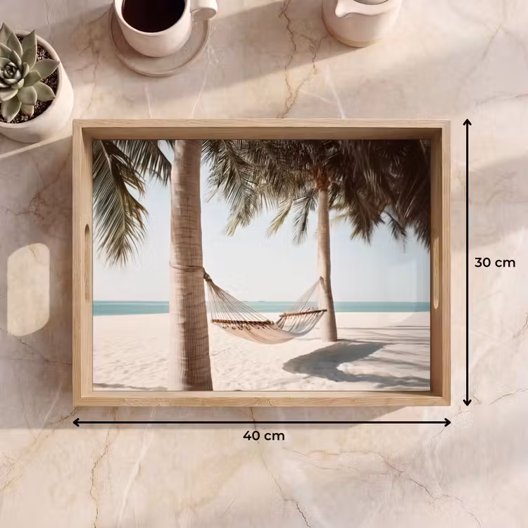 Vassoio - Amaca - Palme - Spiaggia - Mare — 7