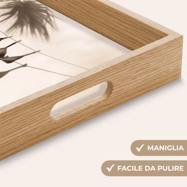 Vassoio - Costumi da bagno - Palme - Ombra - Tropicale — 8