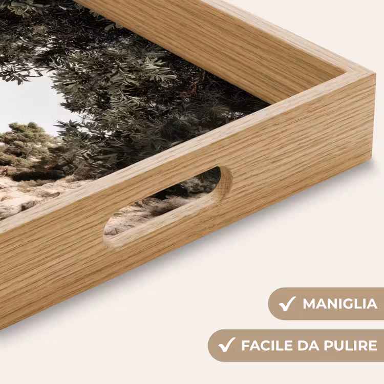 Vassoio - Rocce - Mare - Albero - Verde — 8