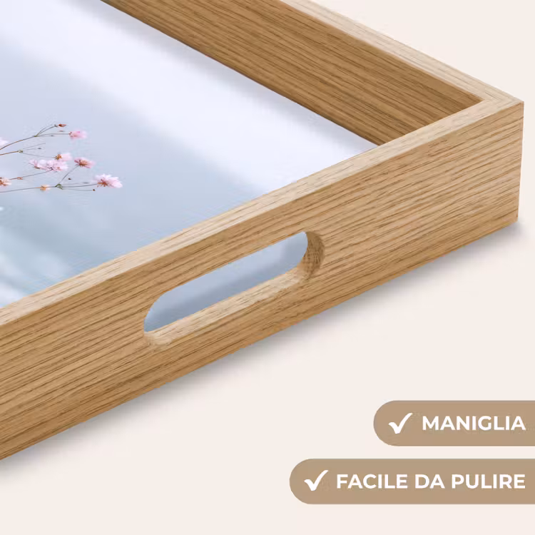 Vassoio - Scogliera - Fiori - Mare - Rosa — 8