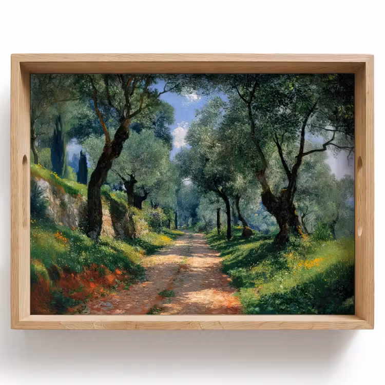 Vassoio - Sentiero - Alberi - Ombra - — 1