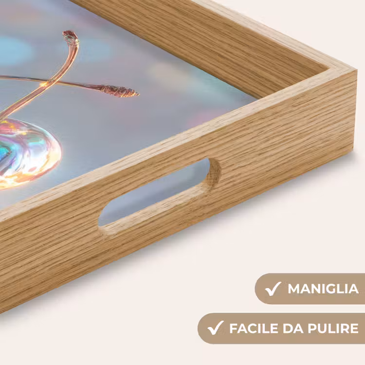 Vassoio - Ciliegia - Lucido - Colore arcobaleno — 8