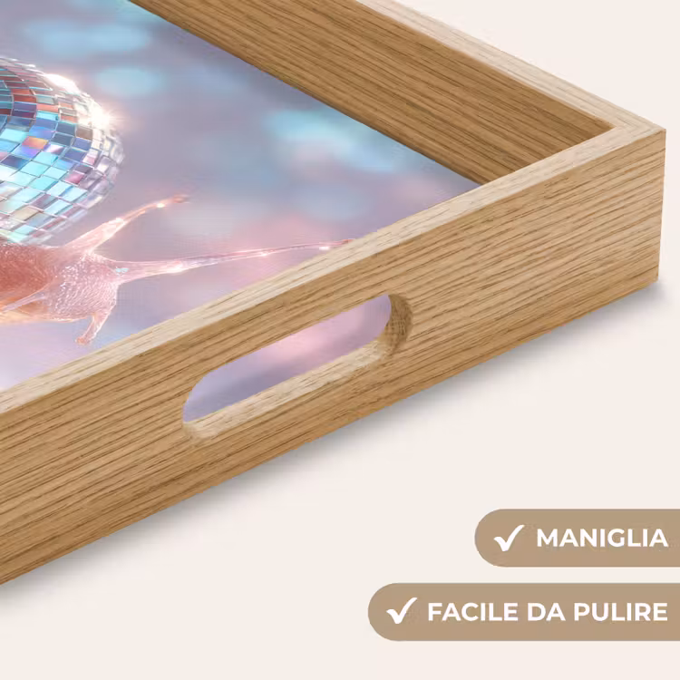 Vassoio - Lumaca - Disco - Mosaico - Blu — 8